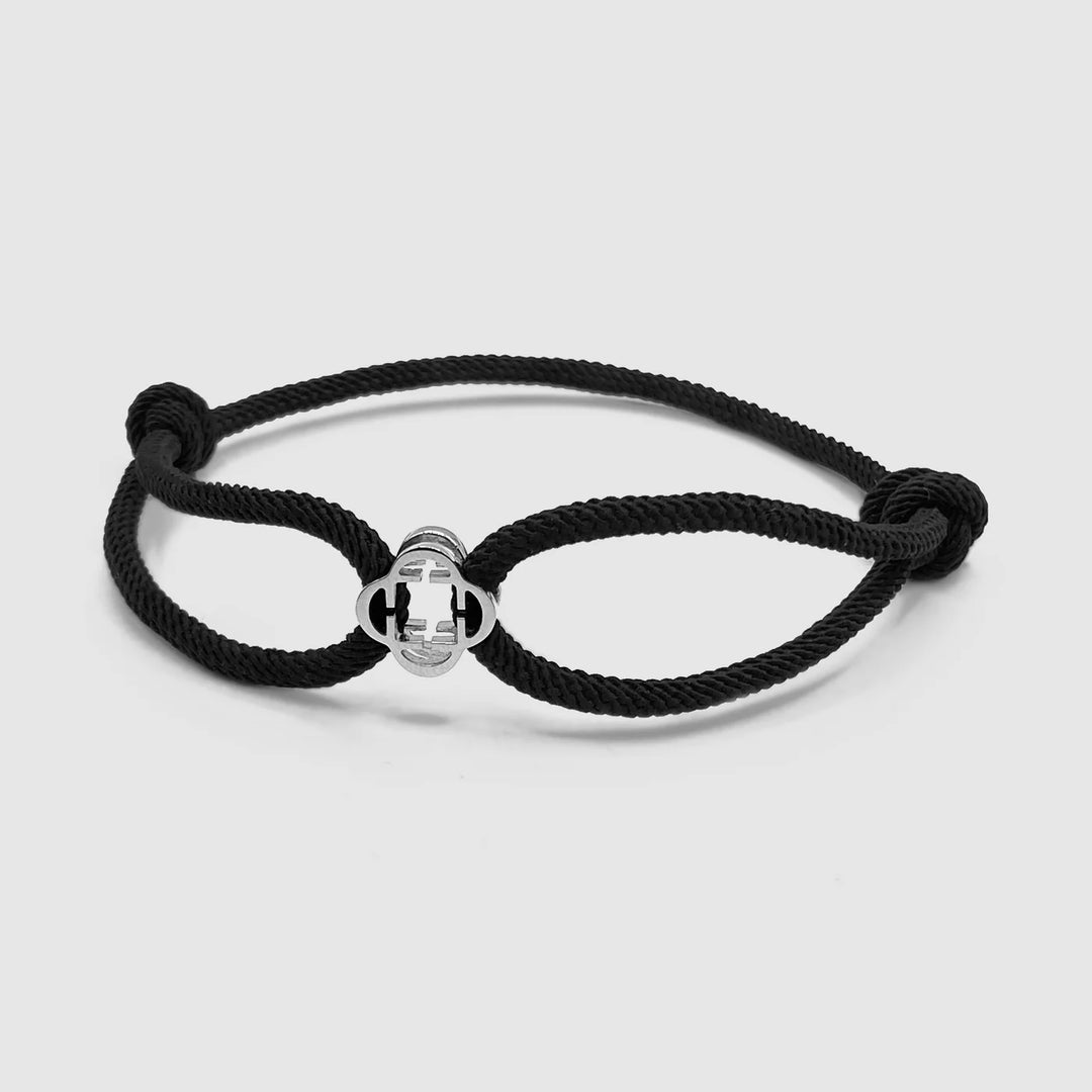 Michel | Cordon noir bracelet