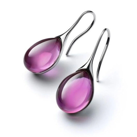 Floriane | Pendants d'oreilles en cristal