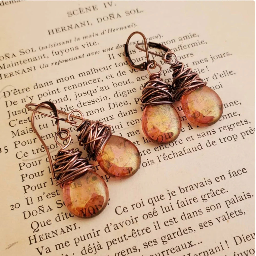 Mora | Boucles d'oreilles vintage Firefly Boho