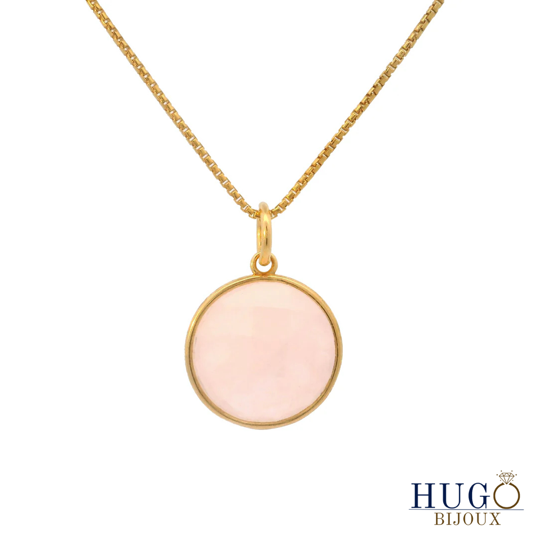 Camille | Collier en Quartz Rose