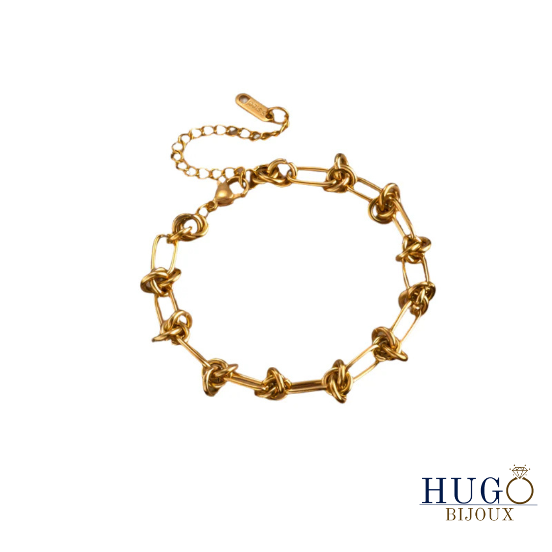 Chloé - Bracelet plaqué or