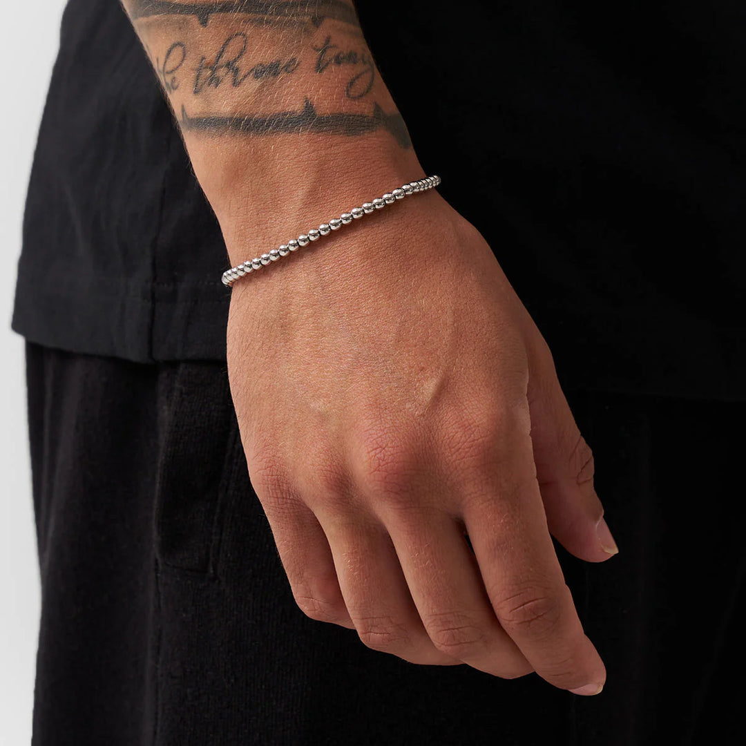 Sébastien | Bracelet Mini Boule Chrome