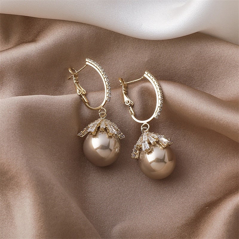 Hortense | Boucles d'oreilles en perles Malia