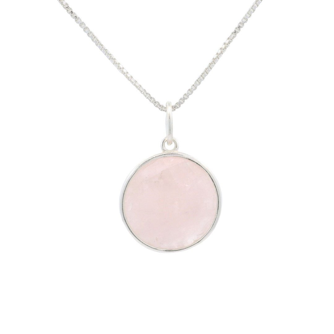 Camille | Collier en Quartz Rose