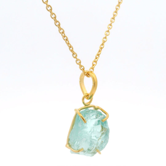 Renée | Collier en aquamarine