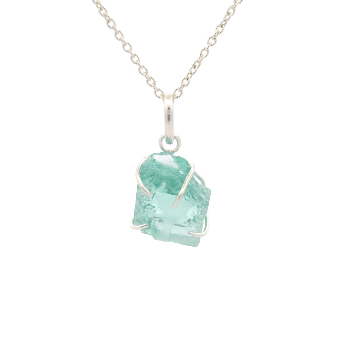 Renée | Collier en aquamarine