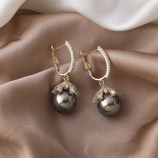 Hortense | Boucles d'oreilles en perles Malia