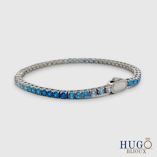 Jean |  Bracelet Tennis Bleu