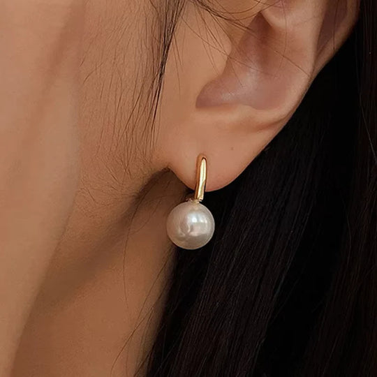 Celeste | Pendants d'oreilles intemporels en perles