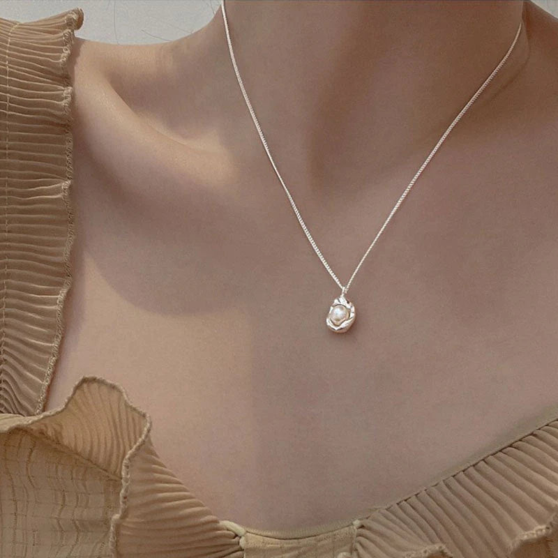 Sophie | Collier de perles géométriques vintage