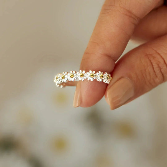 Lucie | Bague à fleur luxueuse