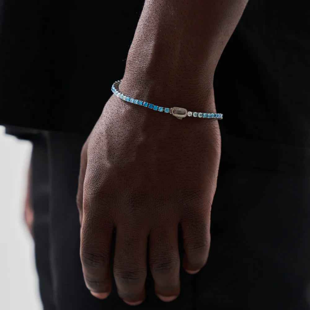 Jean |  Bracelet Tennis Bleu