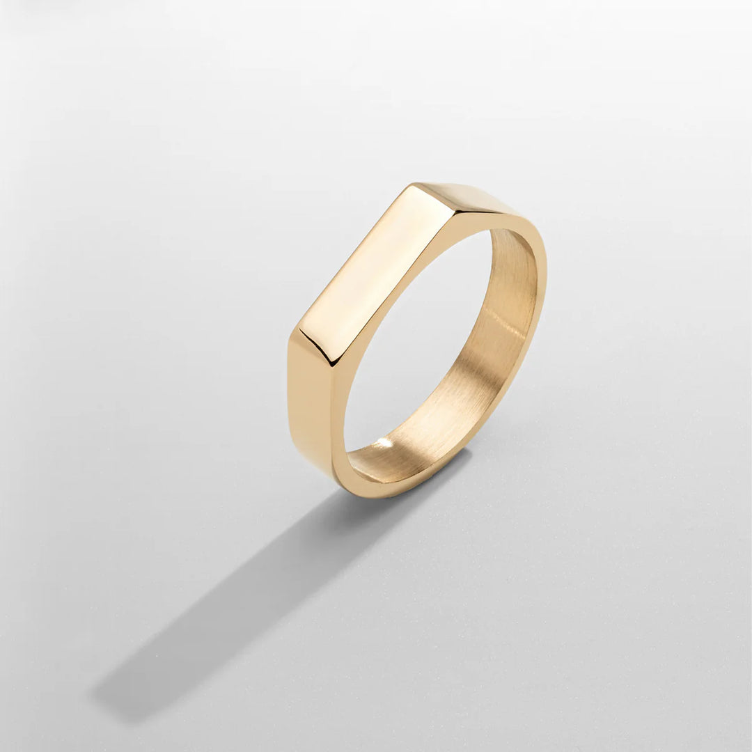 Fabrice | Bague sigillaire rectangulaire