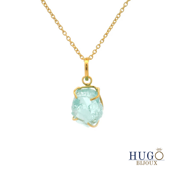 Renée | Collier en aquamarine