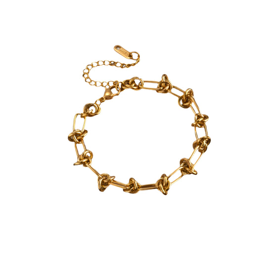 Chloé - Bracelet plaqué or