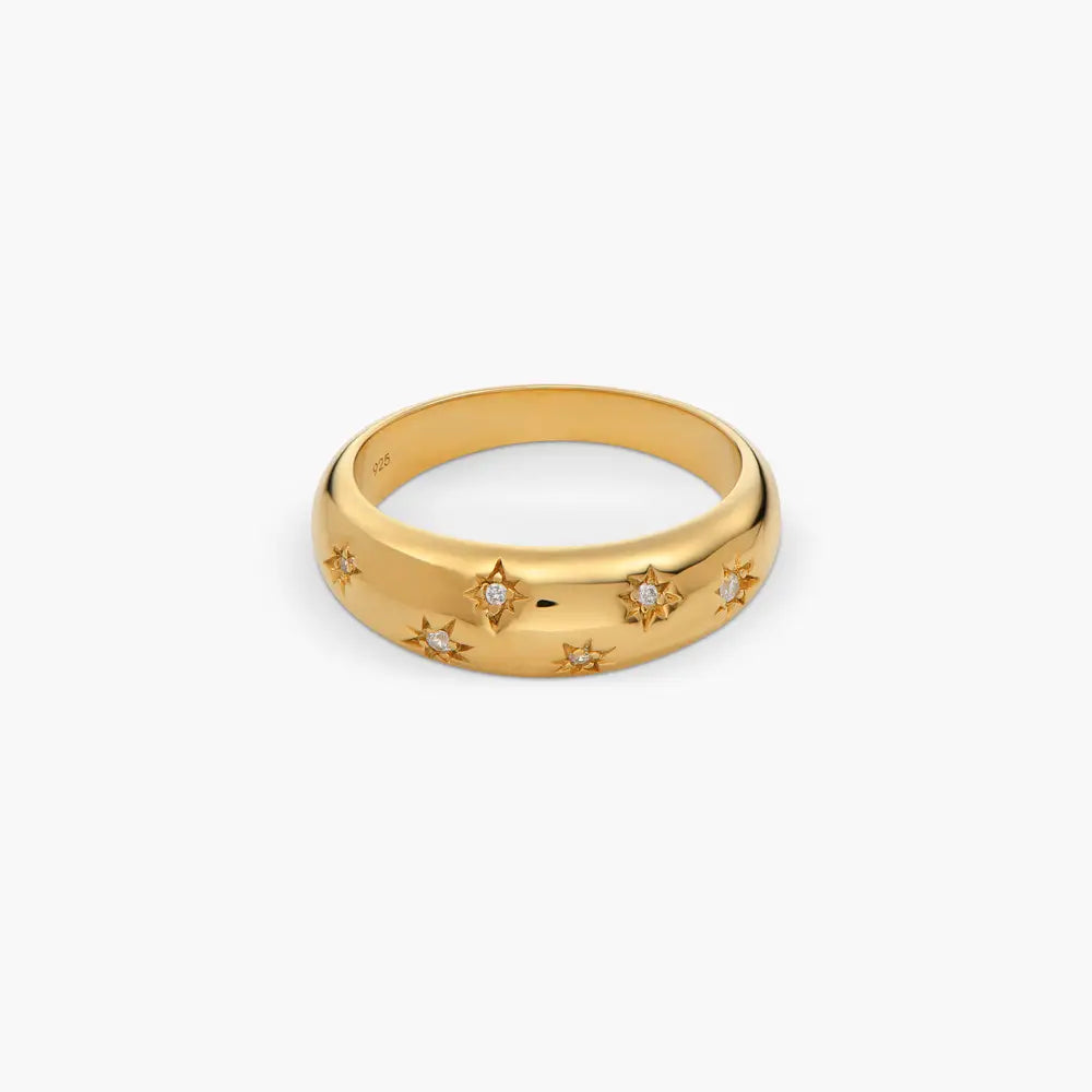 Joséphine | Bague Courbe Céleste