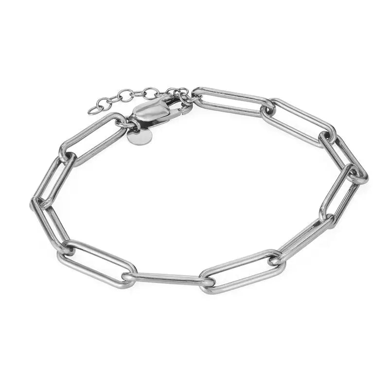 Lucie | Bracelet chaîne à maillons en Vermeil 18 carats