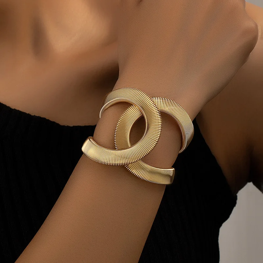 Éléonore | Bracelet double élégant