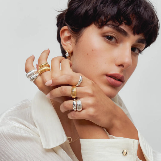 Hélène | Bague Urbaine Dome